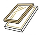 Roof Light Windows Icon